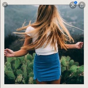 Brandy Melville Raquel denim skirt